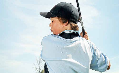 Primary school national champion golfer, Jack Pountney. Primary school national champion golfer, Jack Pountney.